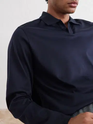 NN07 Paul 3525 Organic Cotton-Jersey Polo Shirt - Men | Thumbnail 5 NN07 Paul 3525 Organic Cotton-Jersey Polo Shirt - Men | Thumbnail 5