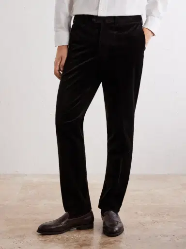 De Petrillo Straight-Leg Cotton-Blend Corduroy Trousers - Men | Thumbnail 3 De Petrillo Straight-Leg Cotton-Blend Corduroy Trousers - Men | Thumbnail 3