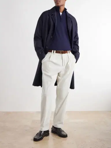 Canali Straight-Leg Cotton-Corduroy Trousers - Men | Thumbnail 2 Canali Straight-Leg Cotton-Corduroy Trousers - Men | Thumbnail 2
