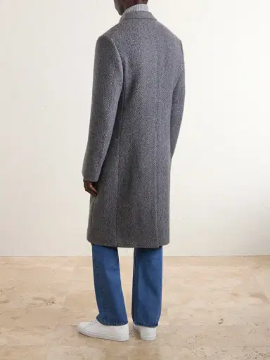 Gabriela Hearst McAffrey Double-Breasted Wool and Cashmere-Blend Herringbone Coat - Men | Thumbnail 4 Gabriela Hearst McAffrey Double-Breasted Wool and Cashmere-Blend Herringbone Coat - Men | Thumbnail 4