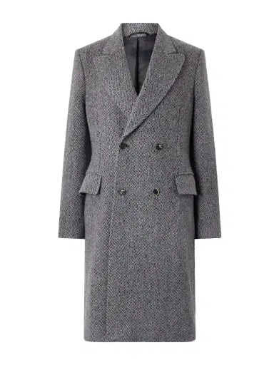 Gabriela Hearst McAffrey Double-Breasted Wool and Cashmere-Blend Herringbone Coat - Men | Thumbnail 1 Gabriela Hearst McAffrey Double-Breasted Wool and Cashmere-Blend Herringbone Coat - Men | Thumbnail 1