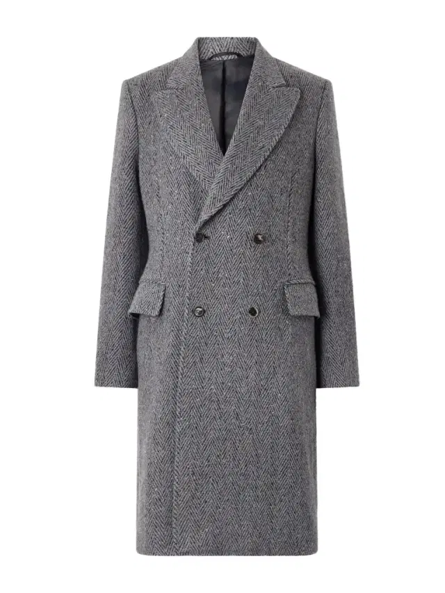 McAffrey Double-Breasted Wool and Cashmere-Blend Herringbone Coat - Men McAffrey Double-Breasted Wool and Cashmere-Blend Herringbone Coat - Men