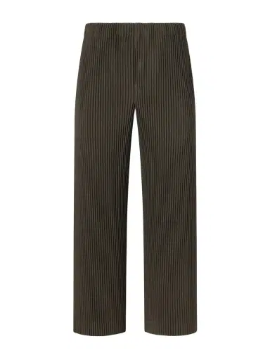 Homme Plissé Issey Miyake Straight-Leg Embroidered Pleated Trousers - Men | Thumbnail 1 Homme Plissé Issey Miyake Straight-Leg Embroidered Pleated Trousers - Men | Thumbnail 1
