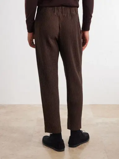 Homme Plissé Issey Miyake Straight-Leg Pleated Trousers - Men | Thumbnail 4 Homme Plissé Issey Miyake Straight-Leg Pleated Trousers - Men | Thumbnail 4