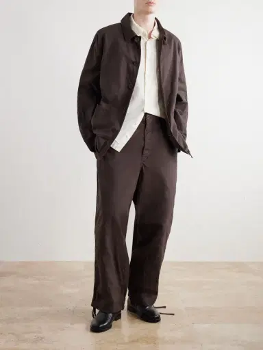 Casey Casey Abel Wide-Leg Cotton Trousers - Men | Thumbnail 2 Casey Casey Abel Wide-Leg Cotton Trousers - Men | Thumbnail 2