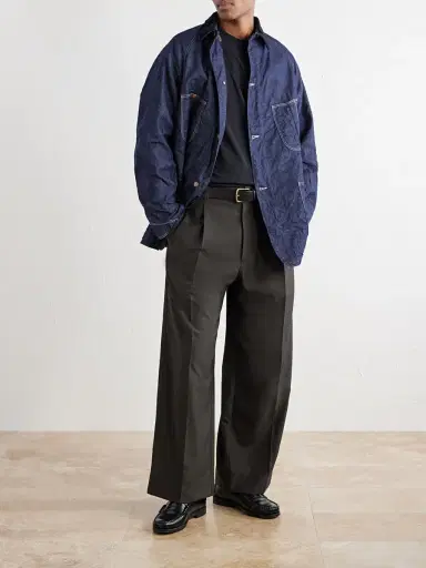 OrSlow Corduroy-Trimmed Denim Jacket - Men | Thumbnail 2 OrSlow Corduroy-Trimmed Denim Jacket - Men | Thumbnail 2