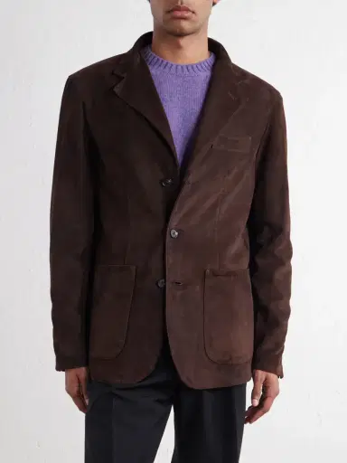 Saman Amel Suede Blazer - Men | Thumbnail 3 Saman Amel Suede Blazer - Men | Thumbnail 3