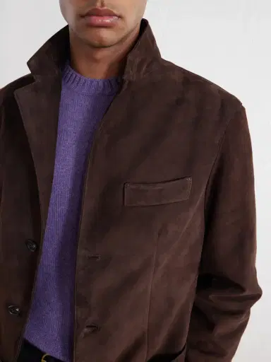 Saman Amel Suede Blazer - Men | Thumbnail 5 Saman Amel Suede Blazer - Men | Thumbnail 5
