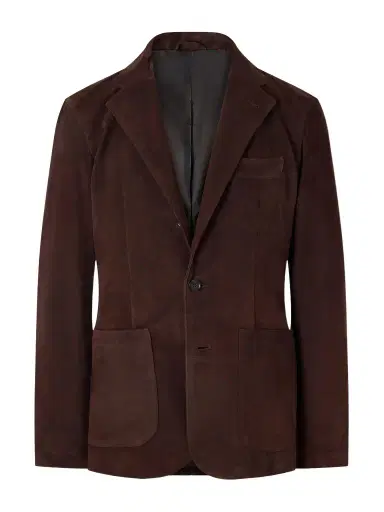 Saman Amel Suede Blazer - Men | Thumbnail 1 Saman Amel Suede Blazer - Men | Thumbnail 1