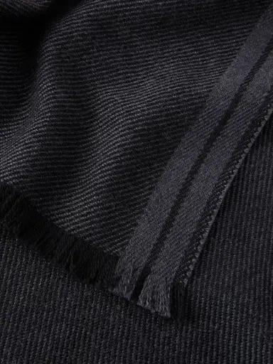 Zegna Wool Scarf - Men | Thumbnail 4 Zegna Wool Scarf - Men | Thumbnail 4