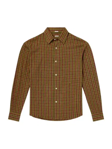 Massimo Alba Boxy Checked Cotton Shirt - Men | Thumbnail 1 Massimo Alba Boxy Checked Cotton Shirt - Men | Thumbnail 1