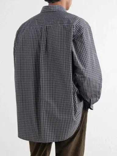 Loewe Loewe Logo-Embroidered Checked Shirt - Men | Thumbnail 4 Loewe Loewe Logo-Embroidered Checked Shirt - Men | Thumbnail 4