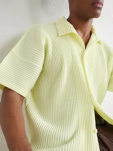 Homme Plissé Issey Miyake August Pleated Shirt - Men | Thumbnail 5 Homme Plissé Issey Miyake August Pleated Shirt - Men | Thumbnail 5