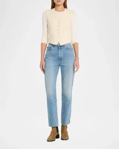 Guest In Residence Tailored Cashmere Vest | Thumbnail 2 Guest In Residence Tailored Cashmere Vest | Thumbnail 2