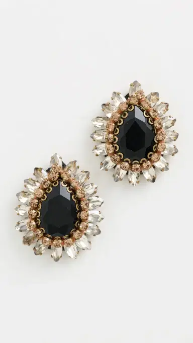 Deepa Gurnani Deepa by Leesha Earrings | Thumbnail 2 Deepa Gurnani Deepa by Leesha Earrings | Thumbnail 2