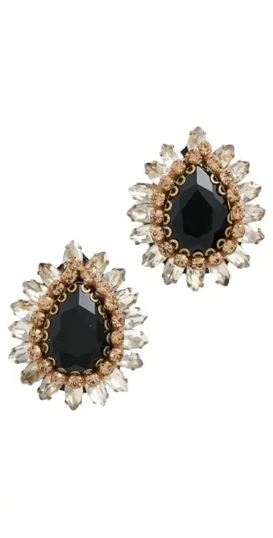 Deepa Gurnani Deepa by Leesha Earrings | Thumbnail 1 Deepa Gurnani Deepa by Leesha Earrings | Thumbnail 1