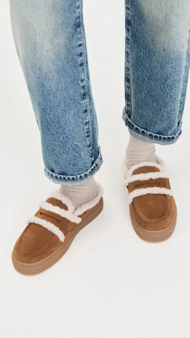 Inuikii Mule Wool Slip-On Loafers | Thumbnail 3 Inuikii Mule Wool Slip-On Loafers | Thumbnail 3