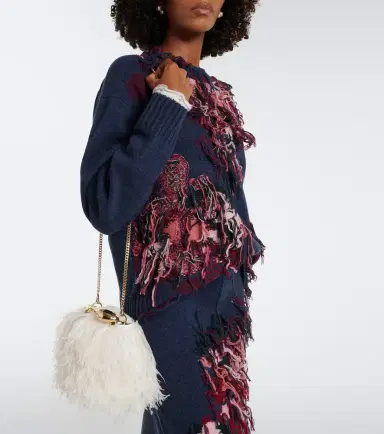 Erdem Bloom Mini fringed top-handle bag | Thumbnail 4 Erdem Bloom Mini fringed top-handle bag | Thumbnail 4