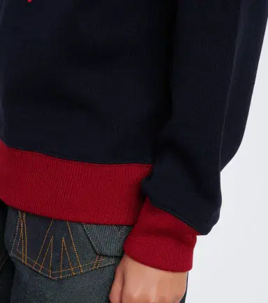 JW Anderson Embroidered wool-blend sweatshirt | Thumbnail 5 JW Anderson Embroidered wool-blend sweatshirt | Thumbnail 5