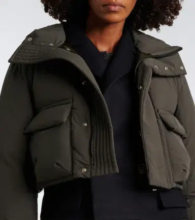 Sacai Layered wool-trimmed down jacket | Thumbnail 2 Sacai Layered wool-trimmed down jacket | Thumbnail 2