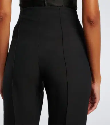 Roland Mouret Wool and silk cropped slim pants | Thumbnail 3 Roland Mouret Wool and silk cropped slim pants | Thumbnail 3