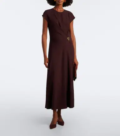 Joseph Taipan crêpe maxi dress | Thumbnail 2 Joseph Taipan crêpe maxi dress | Thumbnail 2