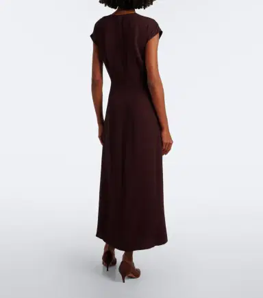 Joseph Taipan crêpe maxi dress | Thumbnail 3 Joseph Taipan crêpe maxi dress | Thumbnail 3