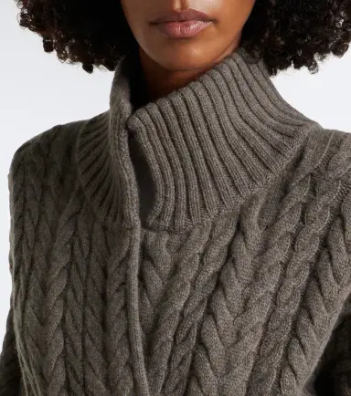 Arch4 Bond Street cable-knit cashmere long cardigan | Thumbnail 3 Arch4 Bond Street cable-knit cashmere long cardigan | Thumbnail 3