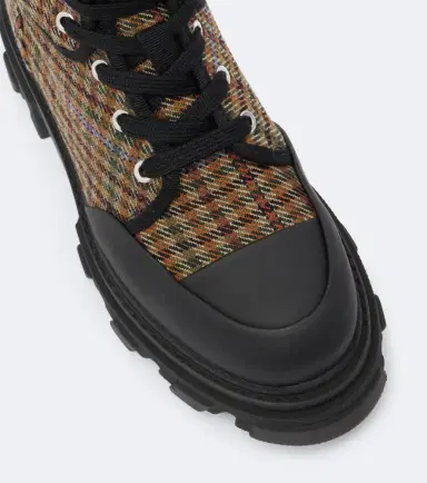 Ganni Checked combat boots | Thumbnail 4 Ganni Checked combat boots | Thumbnail 4