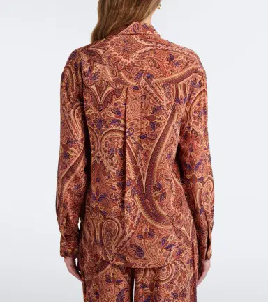 Ulla Johnson Lise tie-neck silk crêpe de chine blouse | Thumbnail 2 Ulla Johnson Lise tie-neck silk crêpe de chine blouse | Thumbnail 2