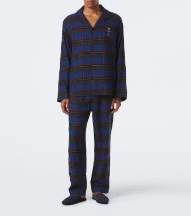 Polo Ralph Lauren Polo Bear plaid cotton flannel pajamas | Thumbnail 5 Polo Ralph Lauren Polo Bear plaid cotton flannel pajamas | Thumbnail 5