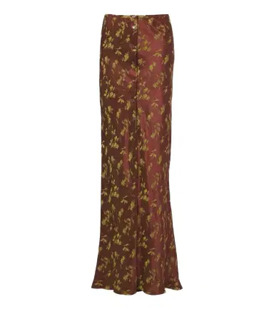 Dries Van Noten Floral jacquard maxi skirt | Thumbnail 1 Dries Van Noten Floral jacquard maxi skirt | Thumbnail 1