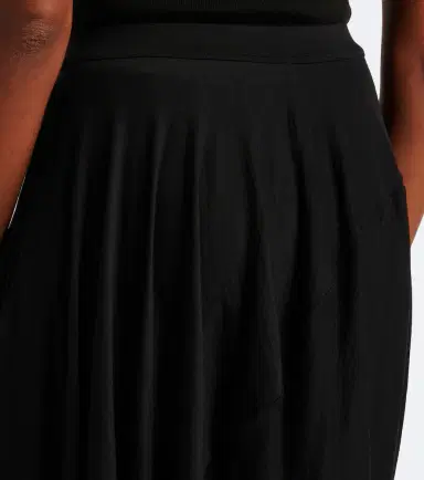 Junya Watanabe Asymmetric draped wool midi skirt | Thumbnail 3 Junya Watanabe Asymmetric draped wool midi skirt | Thumbnail 3