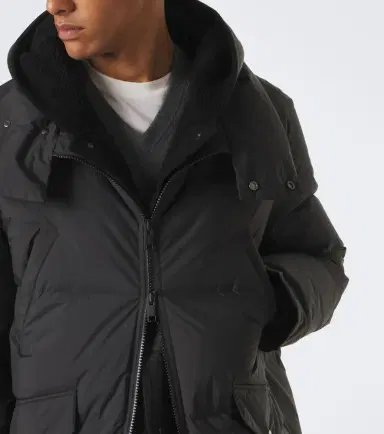Yves Salomon Shearling-trimmed down coat | Thumbnail 4 Yves Salomon Shearling-trimmed down coat | Thumbnail 4