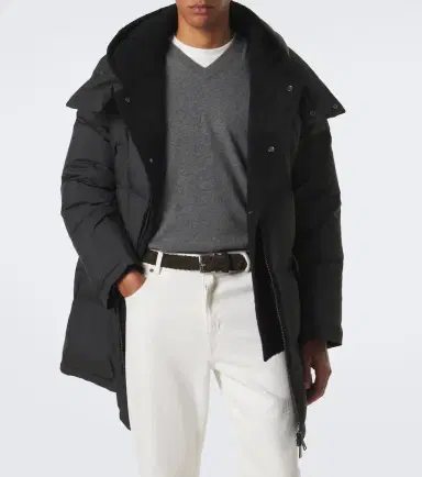 Yves Salomon Shearling-trimmed down coat | Thumbnail 7 Yves Salomon Shearling-trimmed down coat | Thumbnail 7