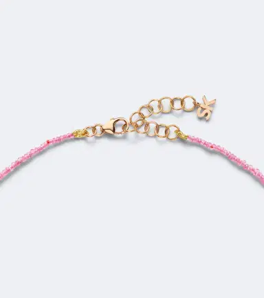 Suzanne Kalan Infinite 18kt rose gold beaded necklace with spinels and diamonds | Thumbnail 3 Suzanne Kalan Infinite 18kt rose gold beaded necklace with spinels and diamonds | Thumbnail 3