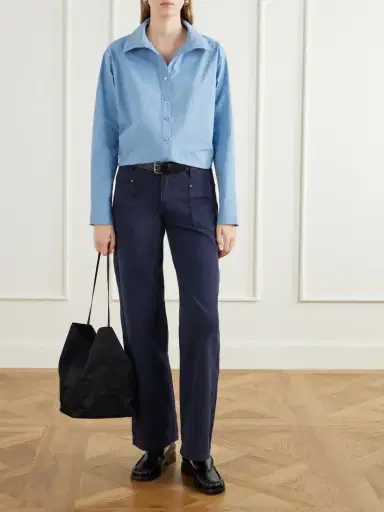 STILL HERE Madison Cotton-poplin Shirt | Thumbnail 2 STILL HERE Madison Cotton-poplin Shirt | Thumbnail 2