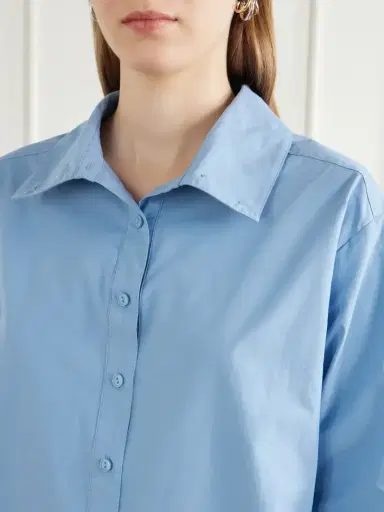 STILL HERE Madison Cotton-poplin Shirt | Thumbnail 5 STILL HERE Madison Cotton-poplin Shirt | Thumbnail 5