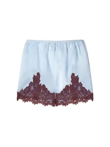 DÔEN Iona Lace-trimmed Silk Shorts | Thumbnail 1 DÔEN Iona Lace-trimmed Silk Shorts | Thumbnail 1