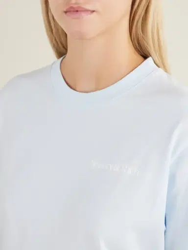Sporty & Rich Health Is Wealth Cotton T-shirt | Thumbnail 5 Sporty & Rich Health Is Wealth Cotton T-shirt | Thumbnail 5