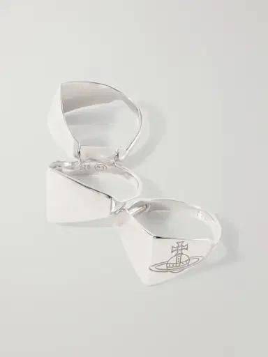 Vivienne Westwood Knuckleduster Sterling Silver Ring | Thumbnail 4 Vivienne Westwood Knuckleduster Sterling Silver Ring | Thumbnail 4