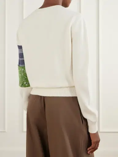 Loewe Embroidered Wool-blend Sweater | Thumbnail 3 Loewe Embroidered Wool-blend Sweater | Thumbnail 3