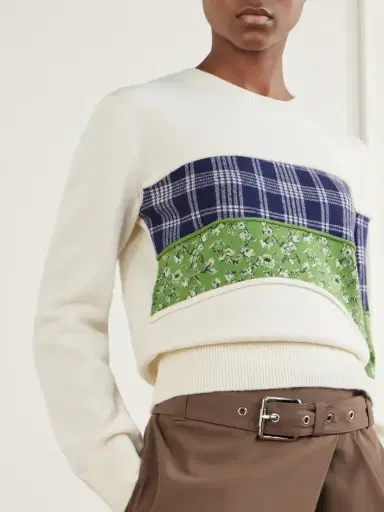 Loewe Embroidered Wool-blend Sweater | Thumbnail 4 Loewe Embroidered Wool-blend Sweater | Thumbnail 4