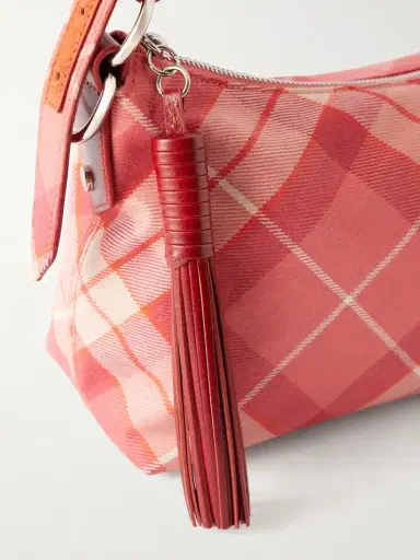 Vivienne Westwood Emma Checked Wool Shoulder Bag | Thumbnail 5 Vivienne Westwood Emma Checked Wool Shoulder Bag | Thumbnail 5