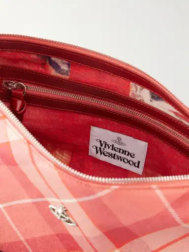 Vivienne Westwood Emma Checked Wool Shoulder Bag | Thumbnail 6 Vivienne Westwood Emma Checked Wool Shoulder Bag | Thumbnail 6