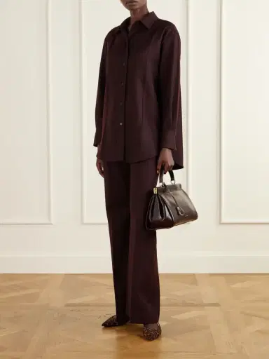 Victoria Beckham Sloane Frame Leather Tote | Thumbnail 3 Victoria Beckham Sloane Frame Leather Tote | Thumbnail 3