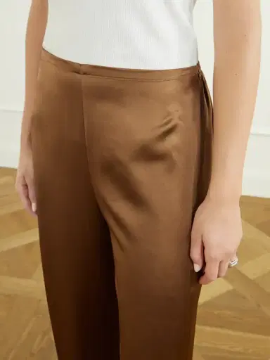 Staud Stroll Silk-blend Wide-leg Pants | Thumbnail 5 Staud Stroll Silk-blend Wide-leg Pants | Thumbnail 5