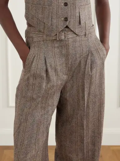 RRL Wool And Cotton-blend Wide-leg Pants | Thumbnail 4 RRL Wool And Cotton-blend Wide-leg Pants | Thumbnail 4