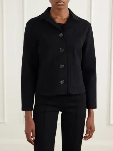 HIGH SPORT Maude Ribbed Cotton-blend Jacket | Thumbnail 3 HIGH SPORT Maude Ribbed Cotton-blend Jacket | Thumbnail 3