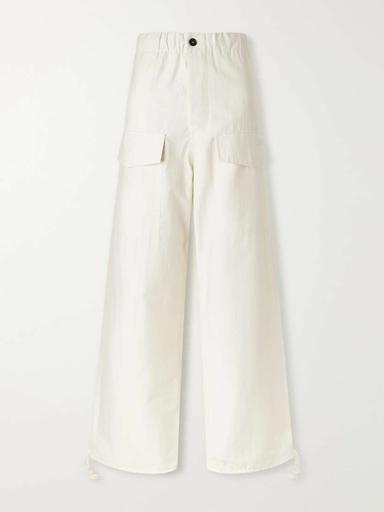JW Anderson Cotton-blend Gabardine Track Pants | Thumbnail 1 JW Anderson Cotton-blend Gabardine Track Pants | Thumbnail 1